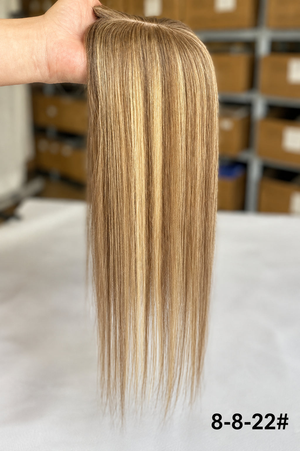 3*4"&4*5" · Skin Scalp Base · Chinese Remy Human Hair · Hair Topper · Straight, Multi-Color · for Women · Clip-In