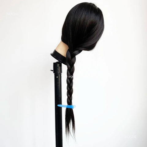 12x13 & 15x16 CM · Silk Base · European Virgin Human Hair Topper · Natural Black, Jet Black, Medium & Dark Brown · for Women · Clip-In or PU
