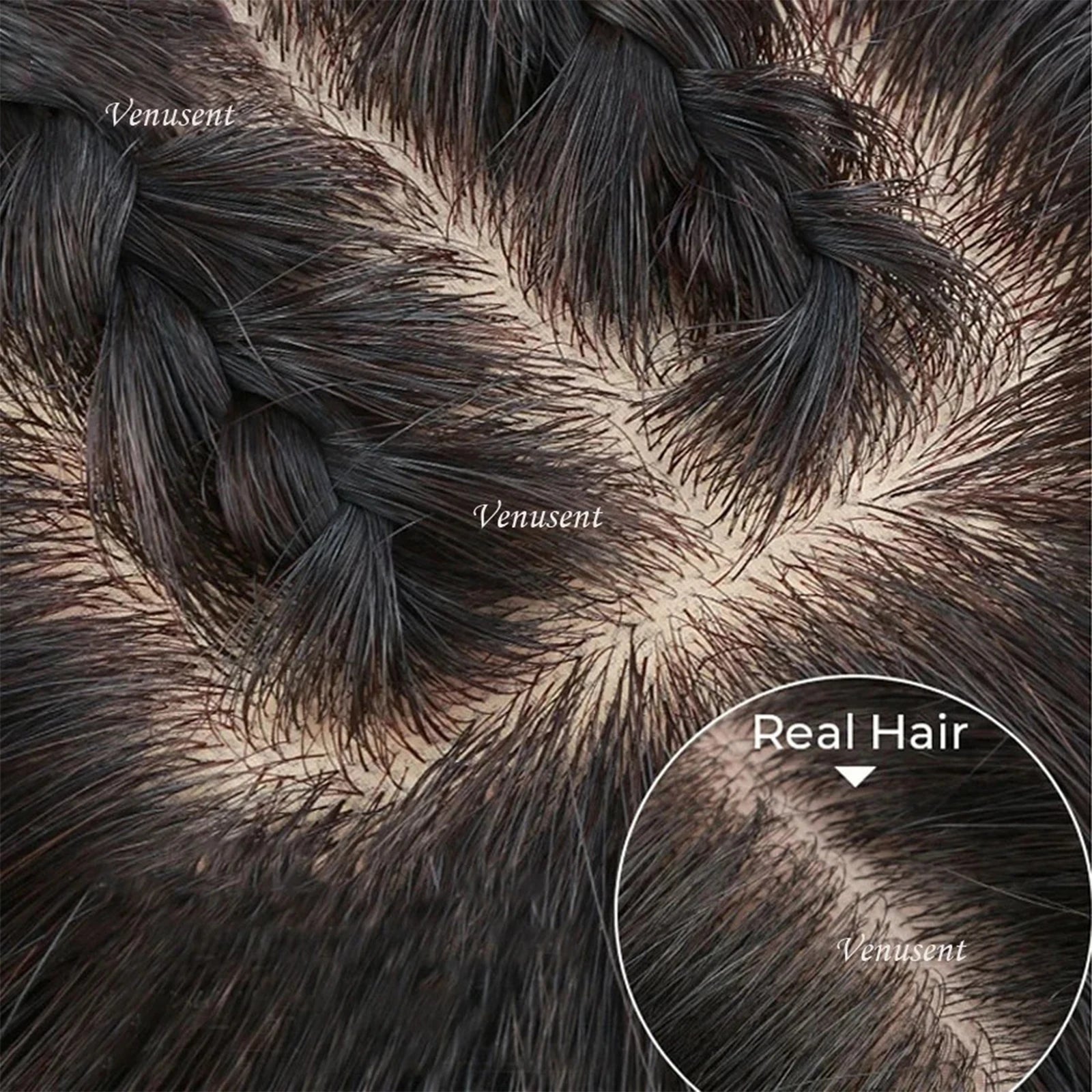 10–18 CM · Silk Base · Remy Human Hair Topper · Curly Wave · for Women Clip-In